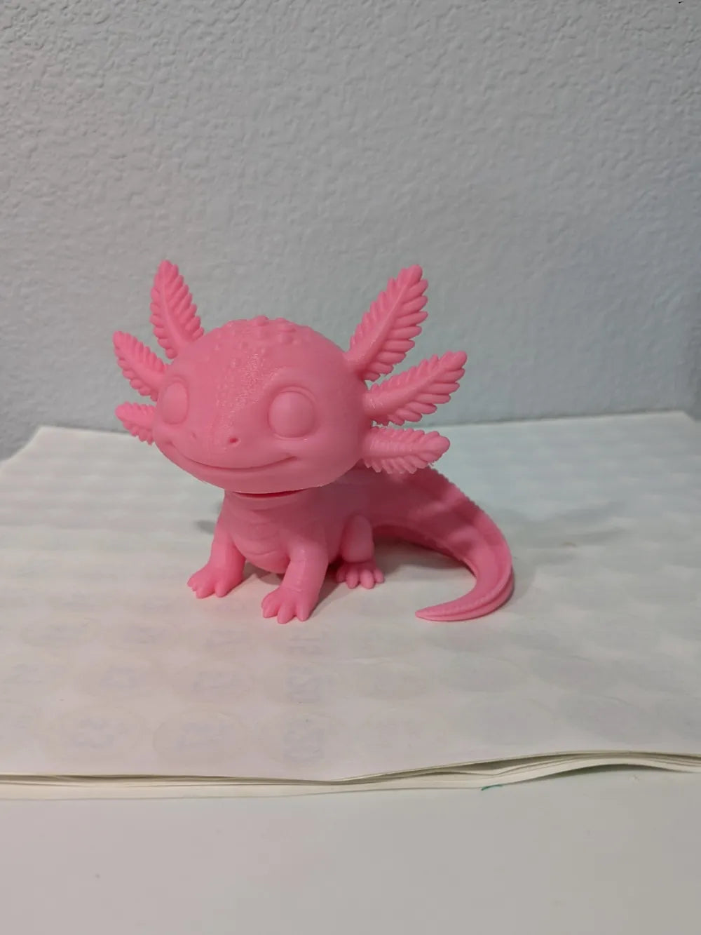 Axolotl Bobblehead 3D printed