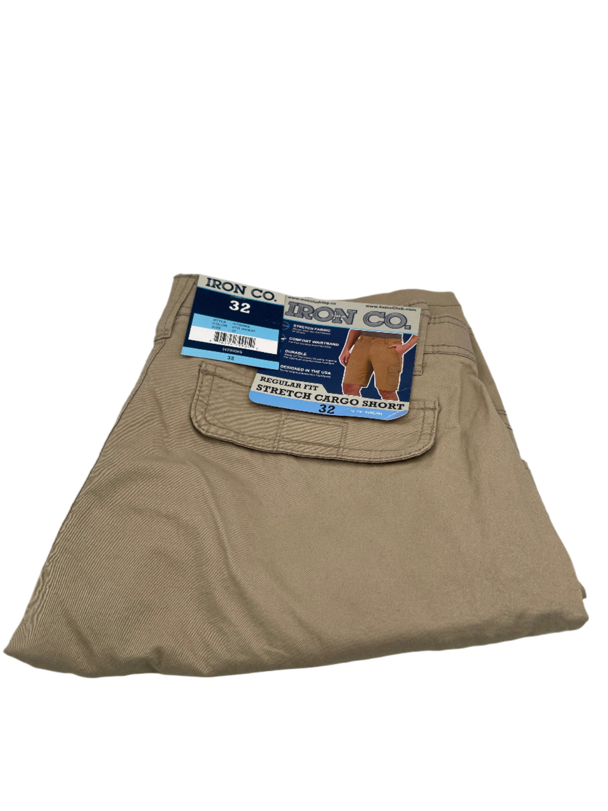 Iron Co Regular Fit Cargo Shorts