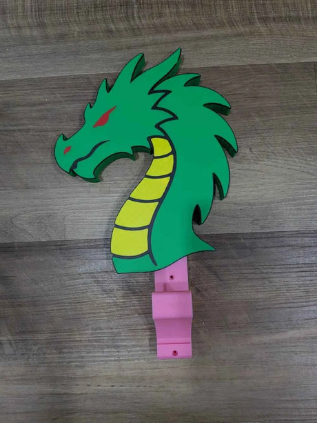 Dragon Kids Wall Hook 3D printed