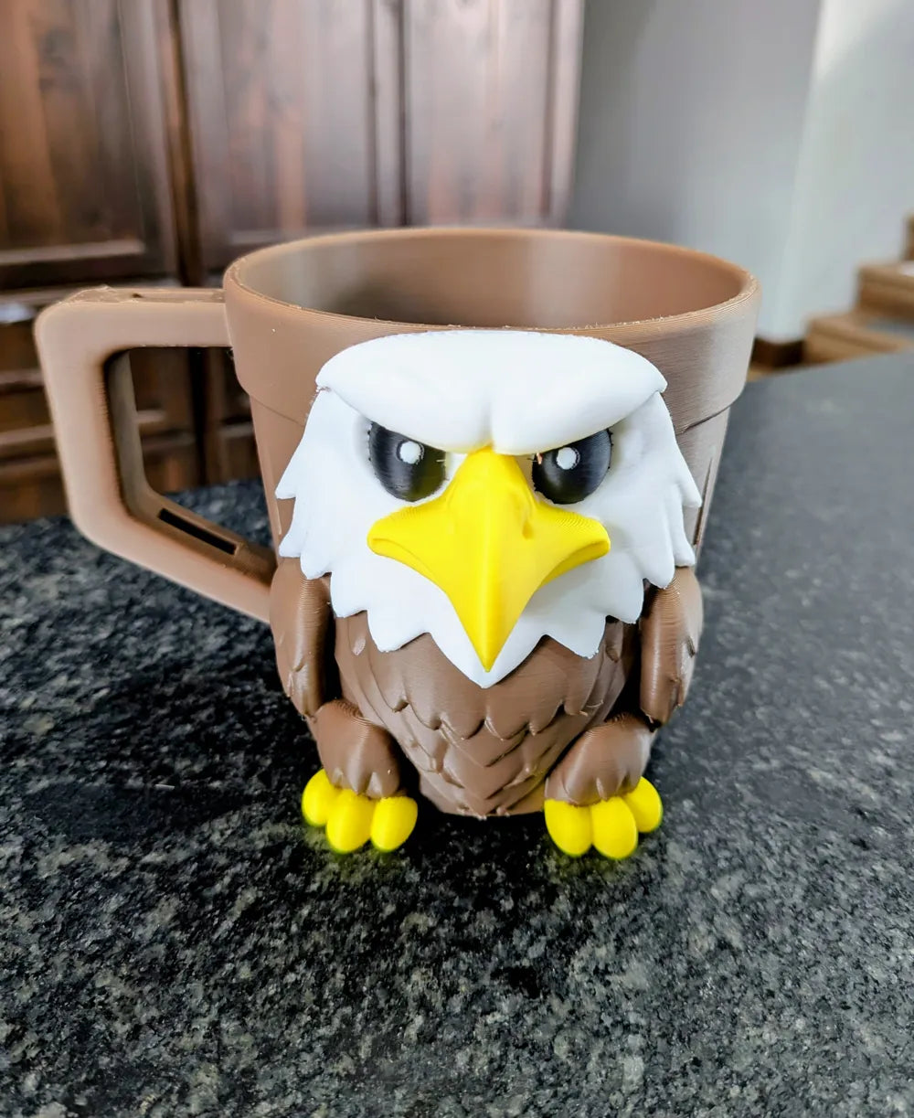Eagle Ice Cream Pint Holder 3D printed