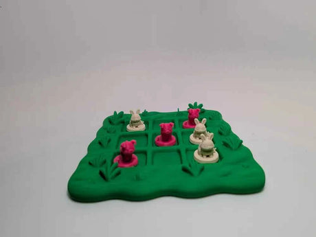 Farm Tic Tac Toe Set 3D printed