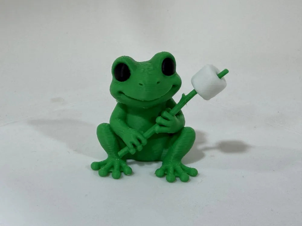 Frog Campsite Critter 3D printed