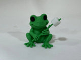 Frog Campsite Critter 3D printed