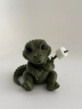 Gator Campsite Critter 3D Printed