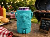 Highland Cow Cooler Can Koozie 3D printed
