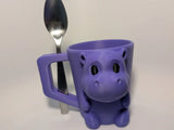 Hungry Hippo Ice Cream Pint Holder 3D Printed
