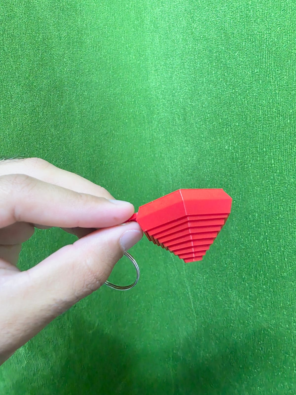 Hexagon Fidget Keychain