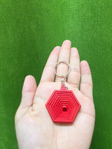 Hexagon Fidget Keychain