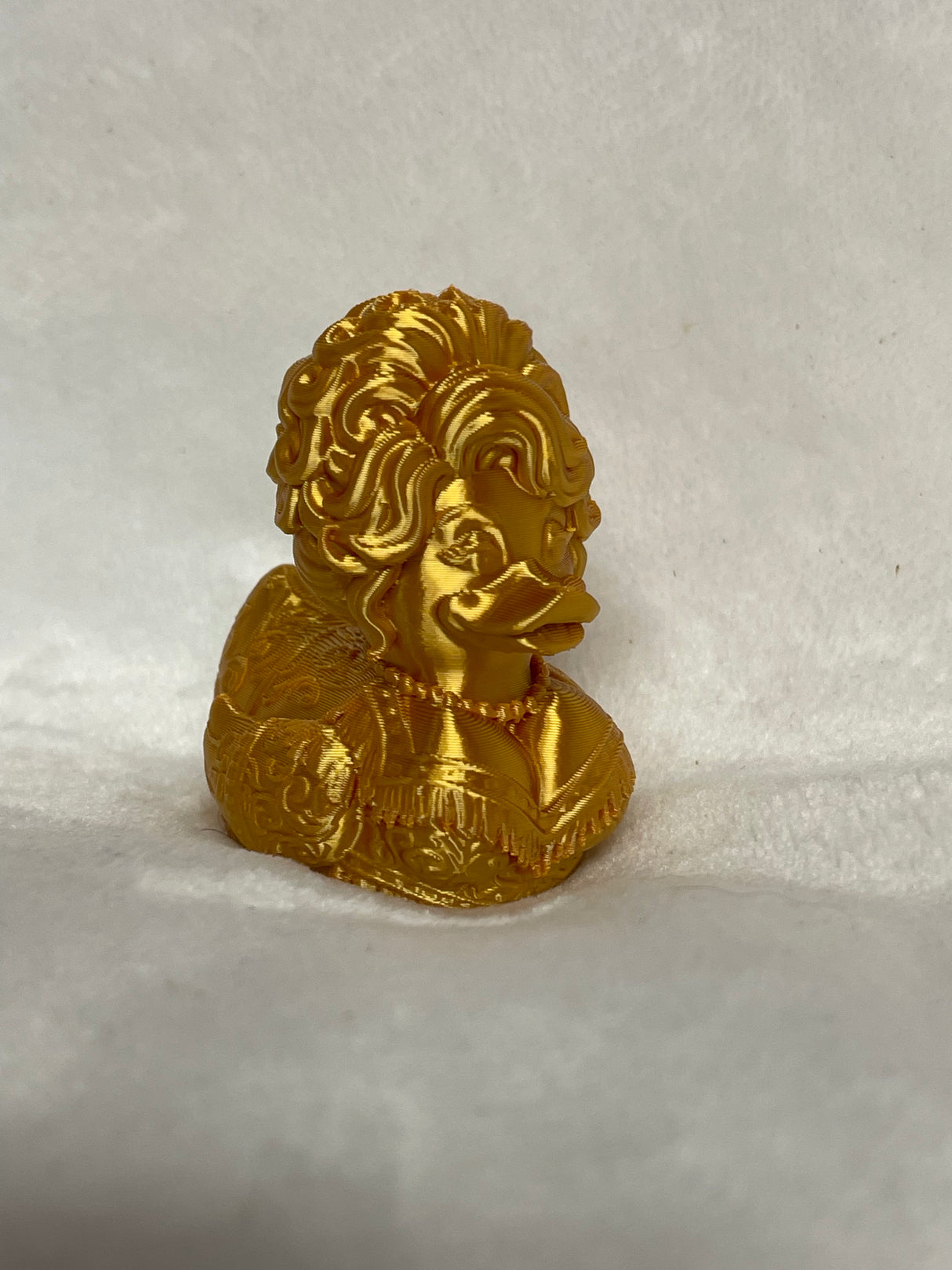 Dolly Parton Gold Duck SPECIAL EDITION for Dolly Day 3D printed