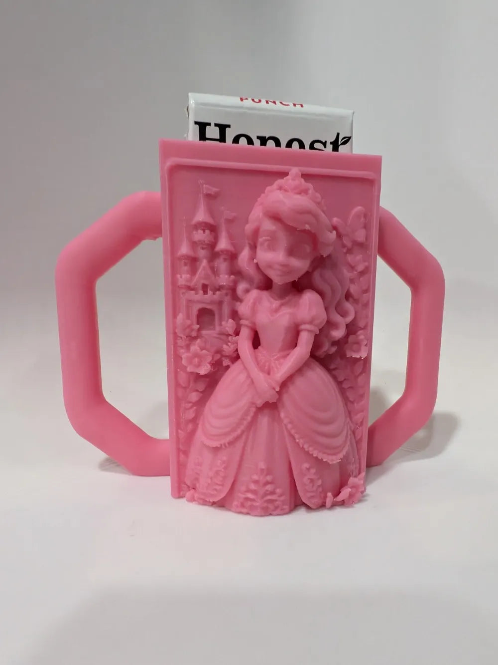 Princess Juice Box Holder 3D printed