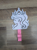Princess Kids Wall Hook 3D printed
