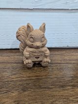Sam the Squirrel Positivity Pal 3D Printed