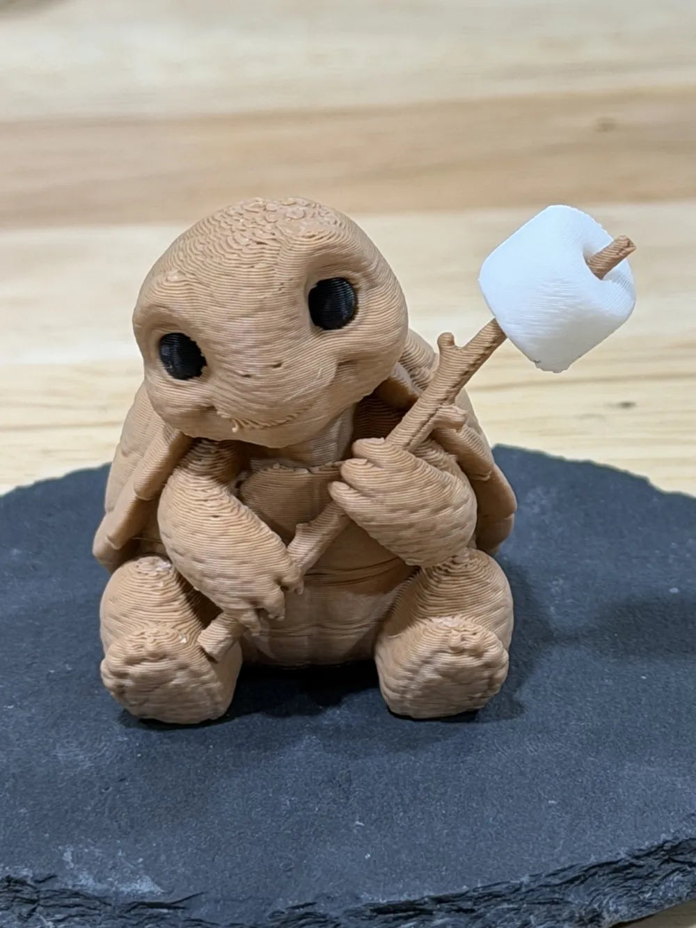 Turtle Campsite Critter 3D Printed