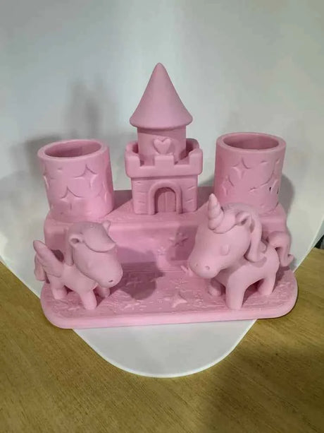 Unicorn Kingdom Toothbrush Holder 3D printed