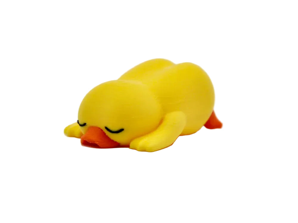 Yoga Duck Child's Pose 4 of 4 3D printed