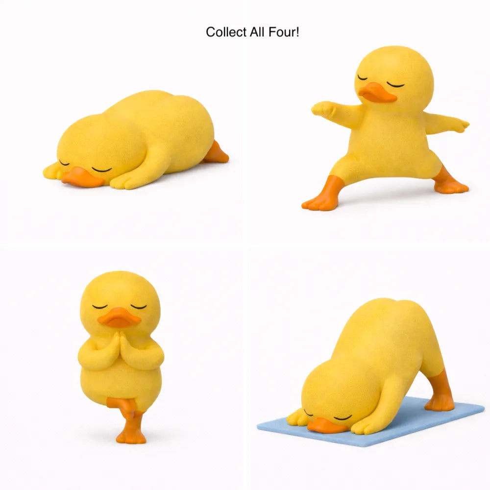 Yoga Duck Tree Pose 3 of 4 3D printed