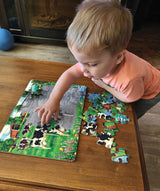 Cow Stream (tray) 35pc puzzle