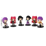 6PCS - Kpop Demon Hunters HUNTRIX Character Collectible Mini Figure Set