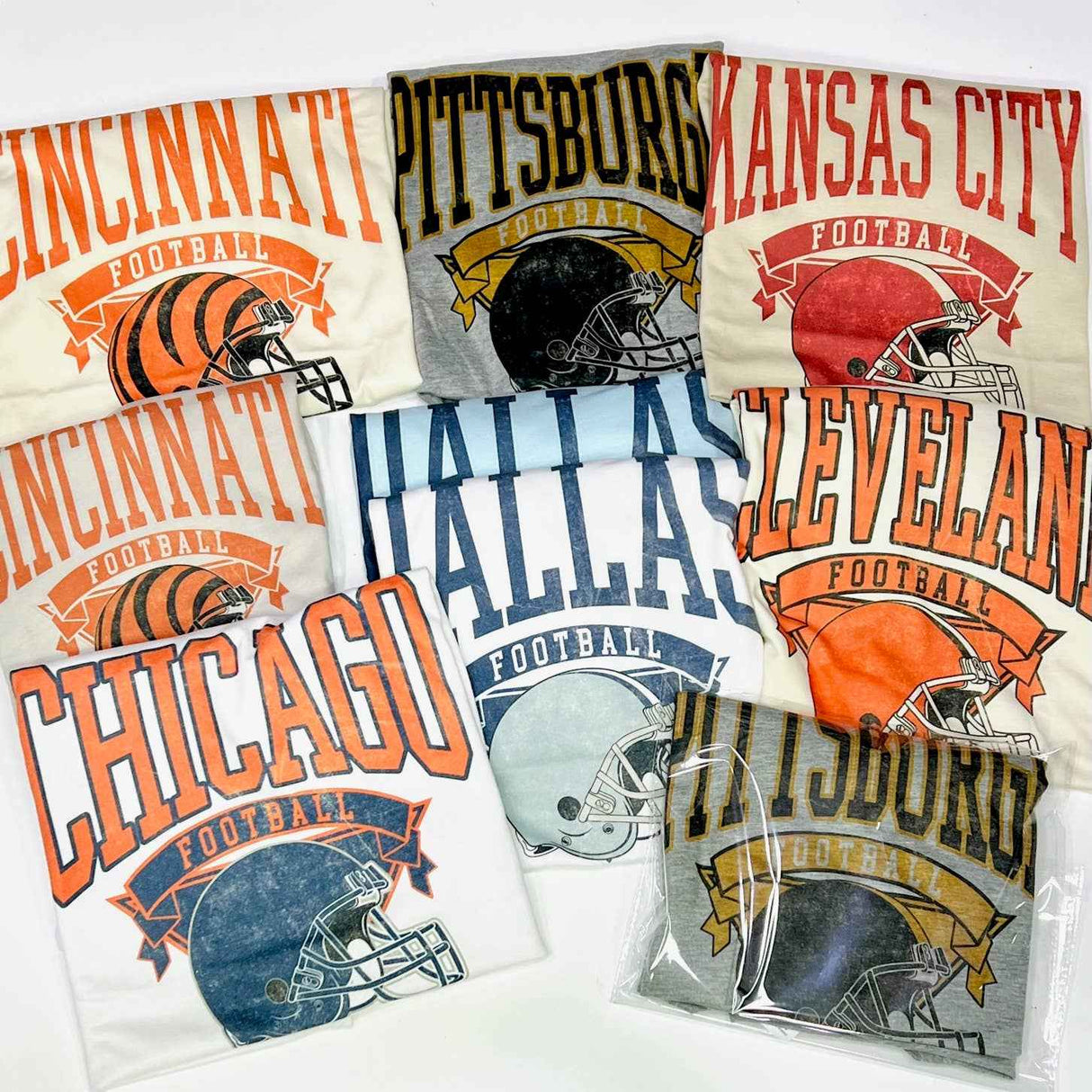 Football Team Vintage Hometown retro Game Day Graphic Tee