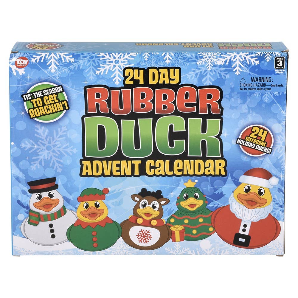 24 DAY RUBBER DUCKY CHRISTMAS ADVENT CALENDAR