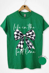 Life in The Fast Lane Graphic Heavy Cotton Tee