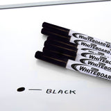Fine Tip Black Dry-Erase Marker (4 pk)
