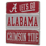 University of Alabama Planked Wood Wall Decor