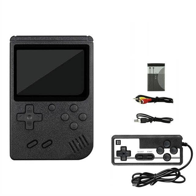 400-In-1 Handheld Game Boy Game Console with 2 Player Controller & TV Connection