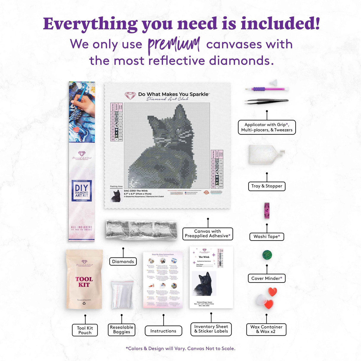 The Wink Adorable DIY Craft Kitty Kit