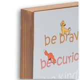 Disney Simba, Tod, & Thumper Be Brave Be You Wood Wall Decor