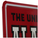 University of Alabama Metal Sign