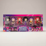 6PCS - Kpop Demon Hunters HUNTRIX Character Collectible Mini Figure Set