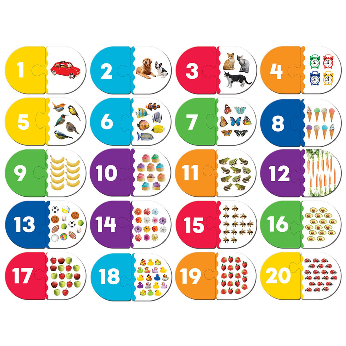 Numbers - Educational Matching Puzzles