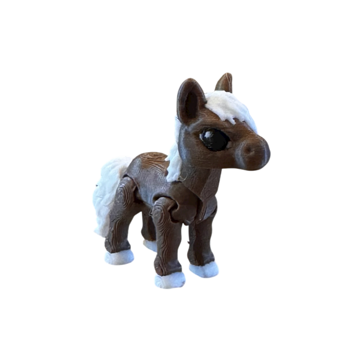 Lilly Brown Horse Mini 3D Printed Animal