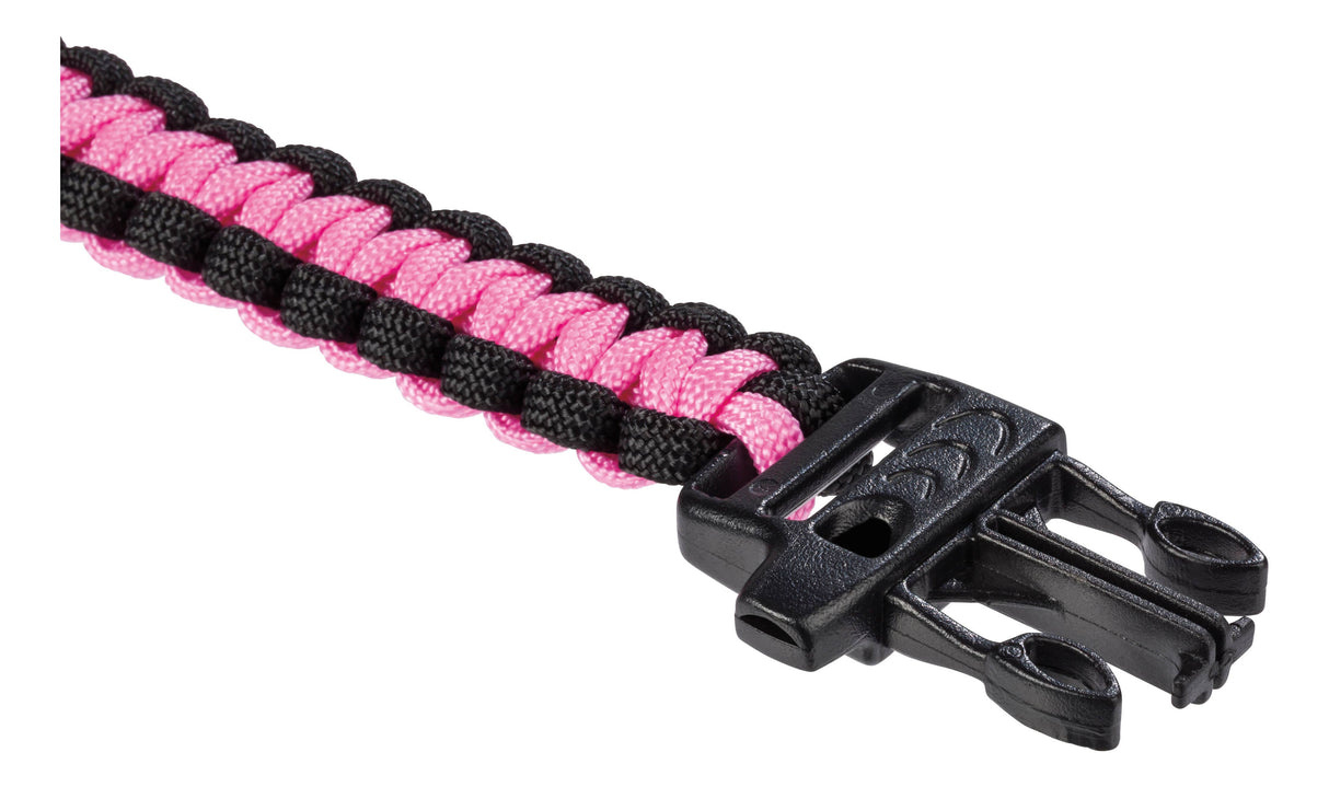Outdoor Discovery Survival Bracelet With Whistle