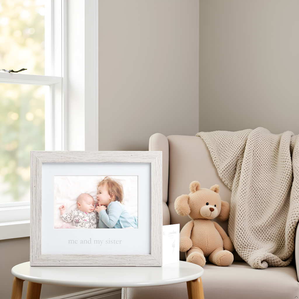 Rustic Me & My Sister Picture Frame