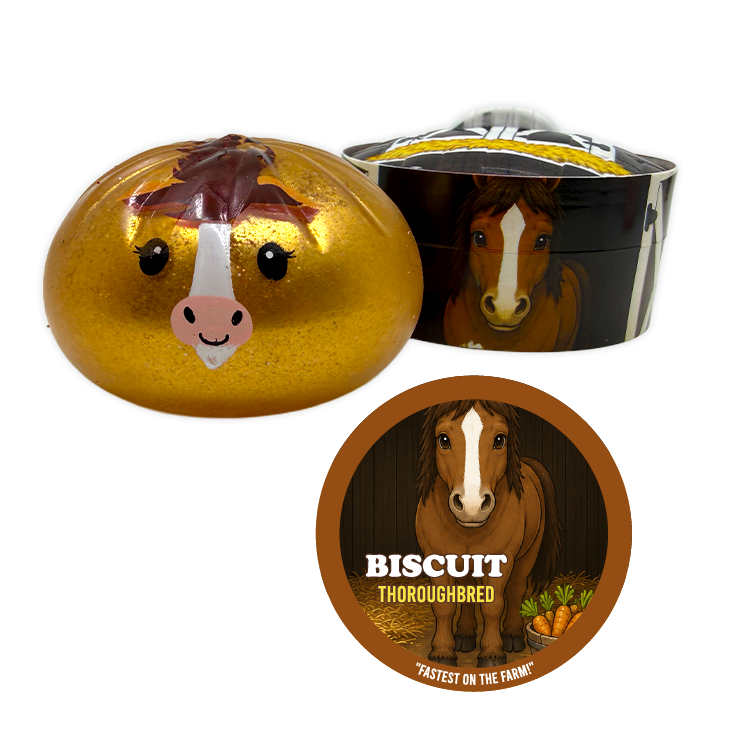 Fun Doh Farm Barnyard Squishy Dumpling Toy - 12/Display