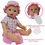 Drink and Wet Potty Training Baby Doll posable Dolls