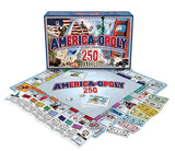 America Opoly 250th Anniversary Edition Board Game