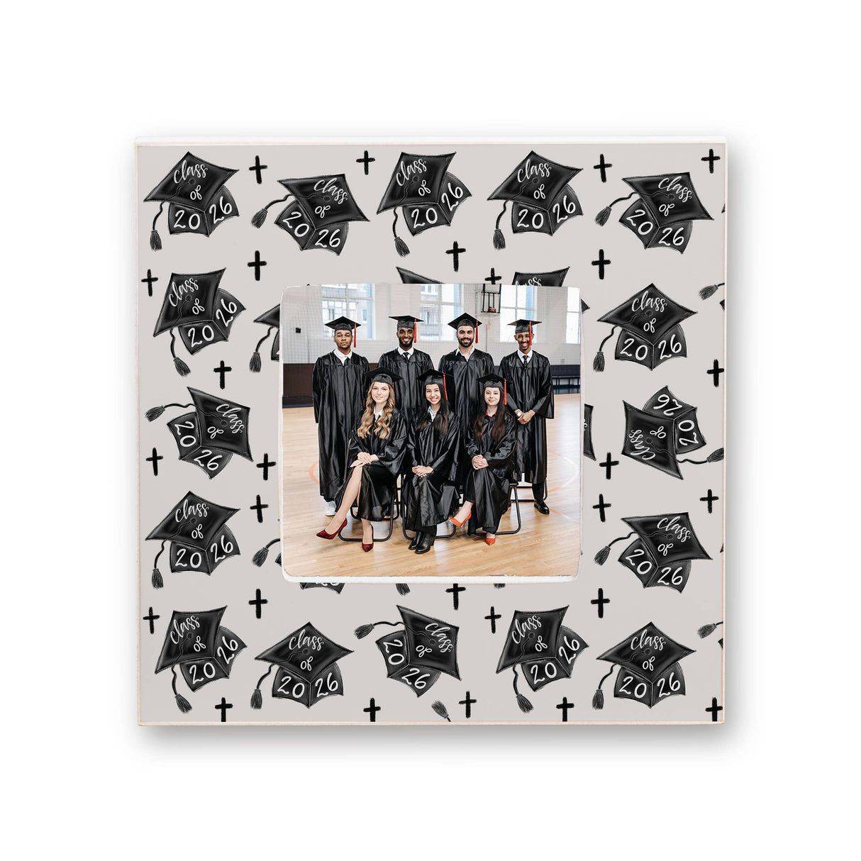 Graduation Picture Frame-Grad Cap Class of 2025