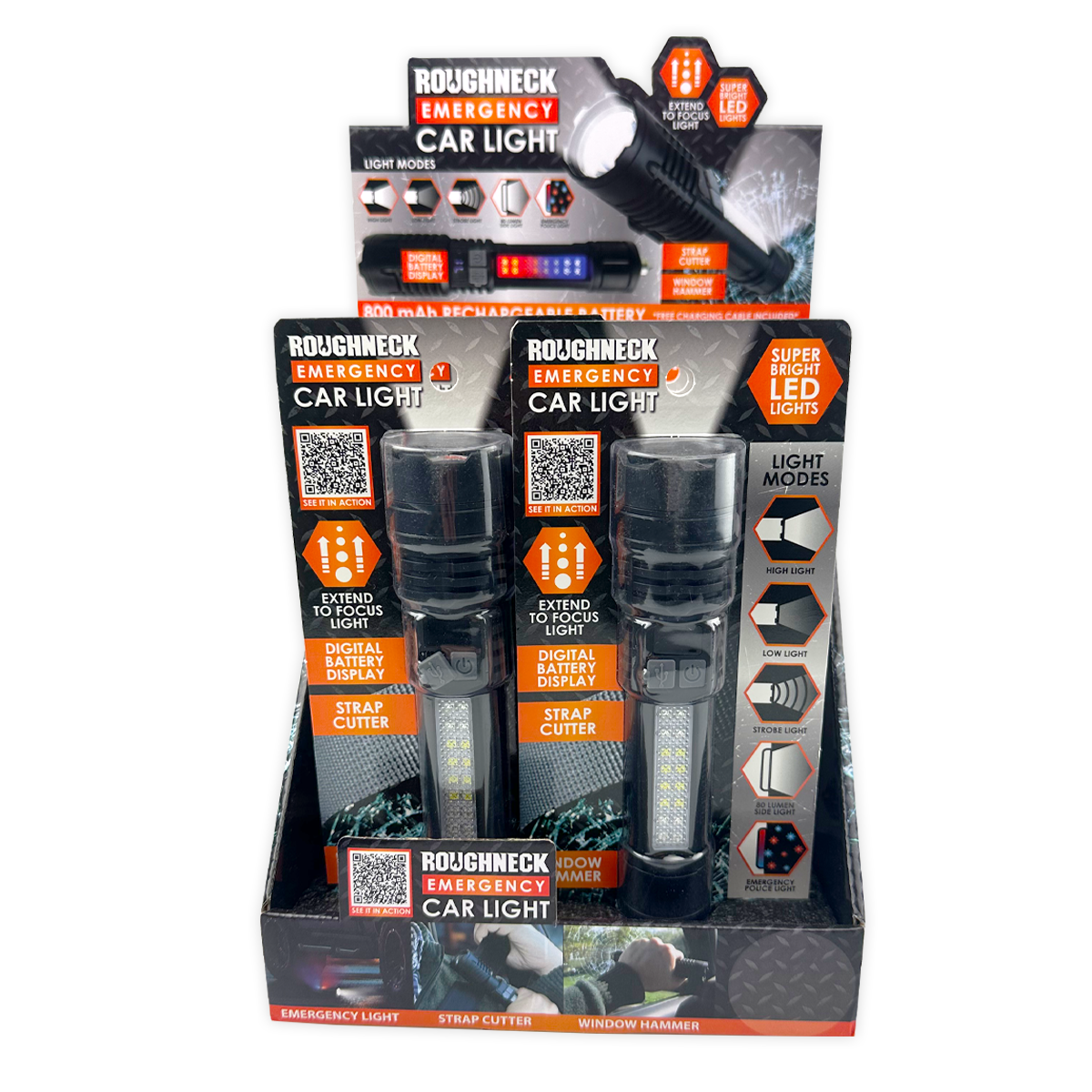 Roughneck Emergency Car LED Light Multi Tool