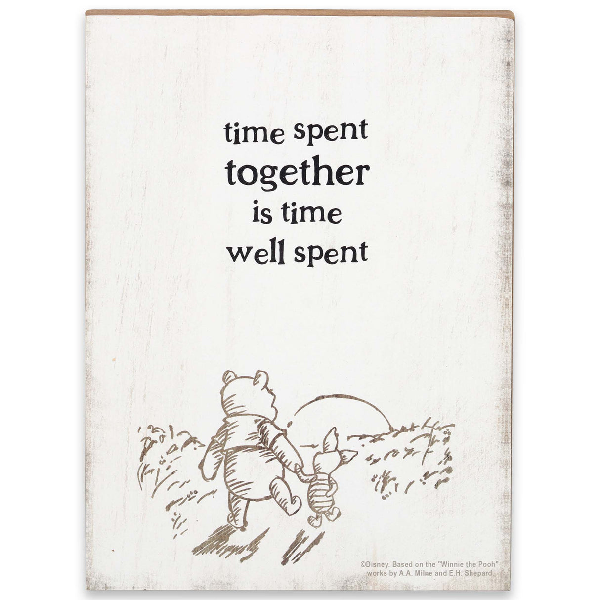 TIME SPENT TOGETHER POOH DEEP WOOD