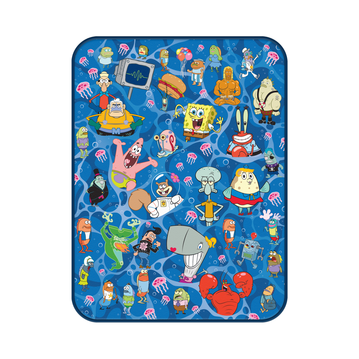SpongeBob Water Frame Sublimated Throw Blanket