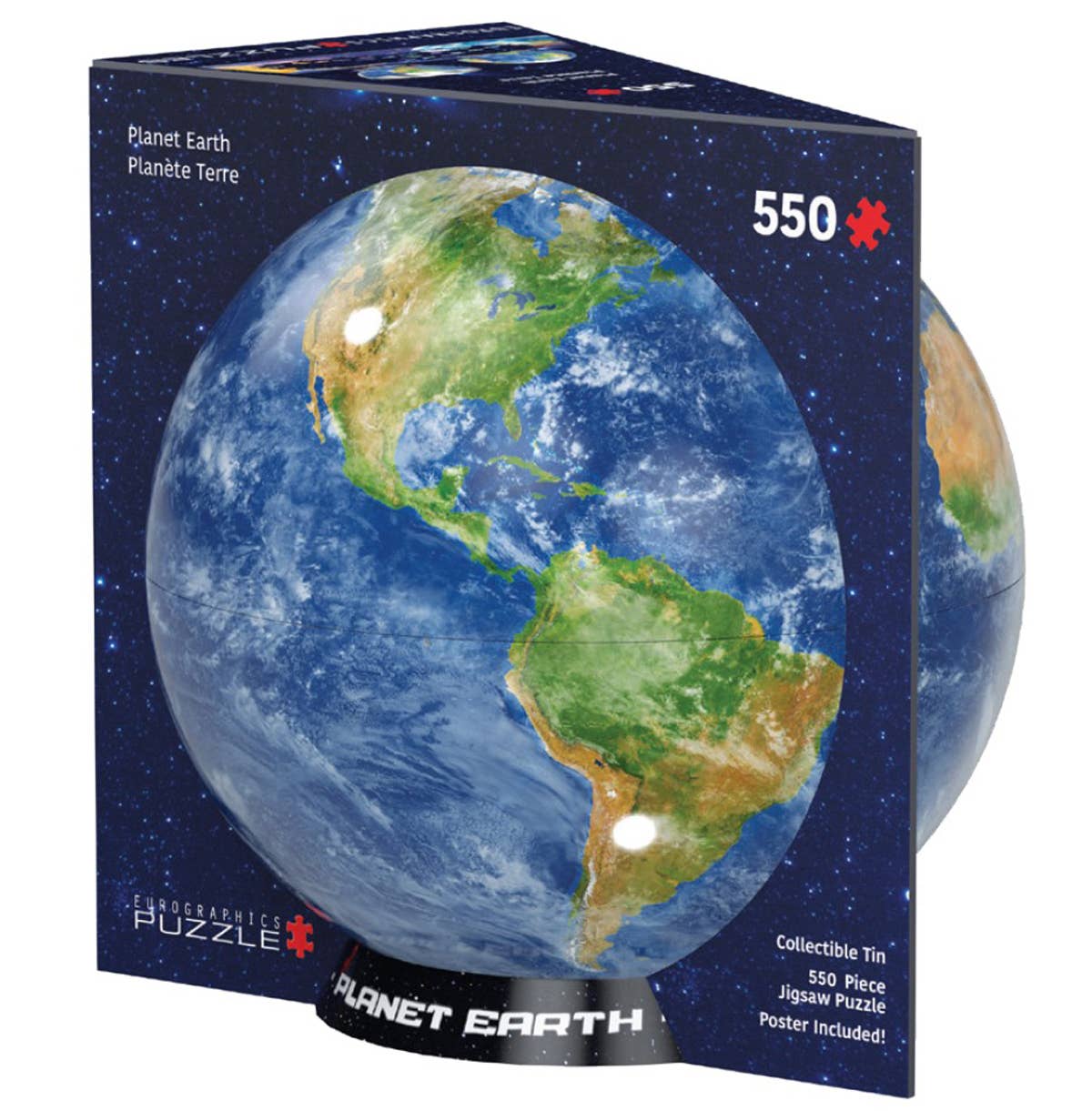 Planet Earth Tin Puzzle