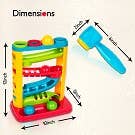 Durable Pound A Ball Toy for Toddlers - STEM Educational Toy