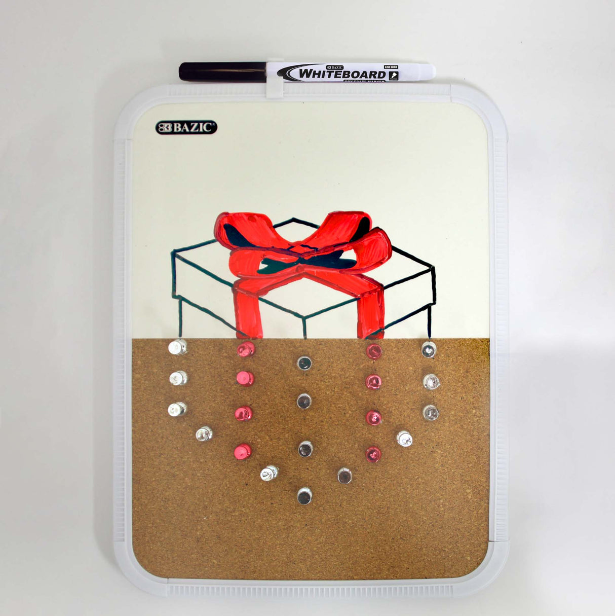 Fine Tip Black Dry-Erase Marker (4 pk)