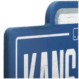 Kansas City Royals Baseball Home Plate Wood Wall Decor