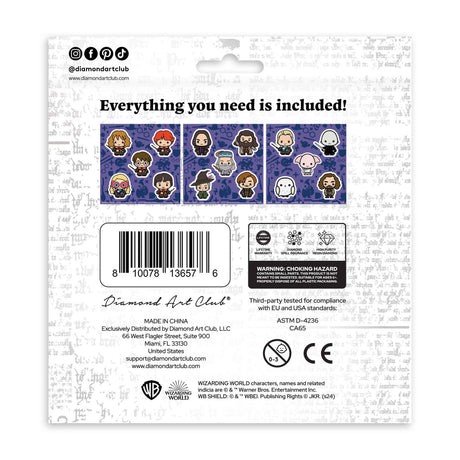 Harry Potter™ Diamond Painting Stickers (15 pack)