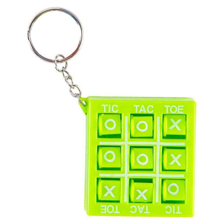 2" TIC-TAC-TOE KEYCHAIN LLB Keychain