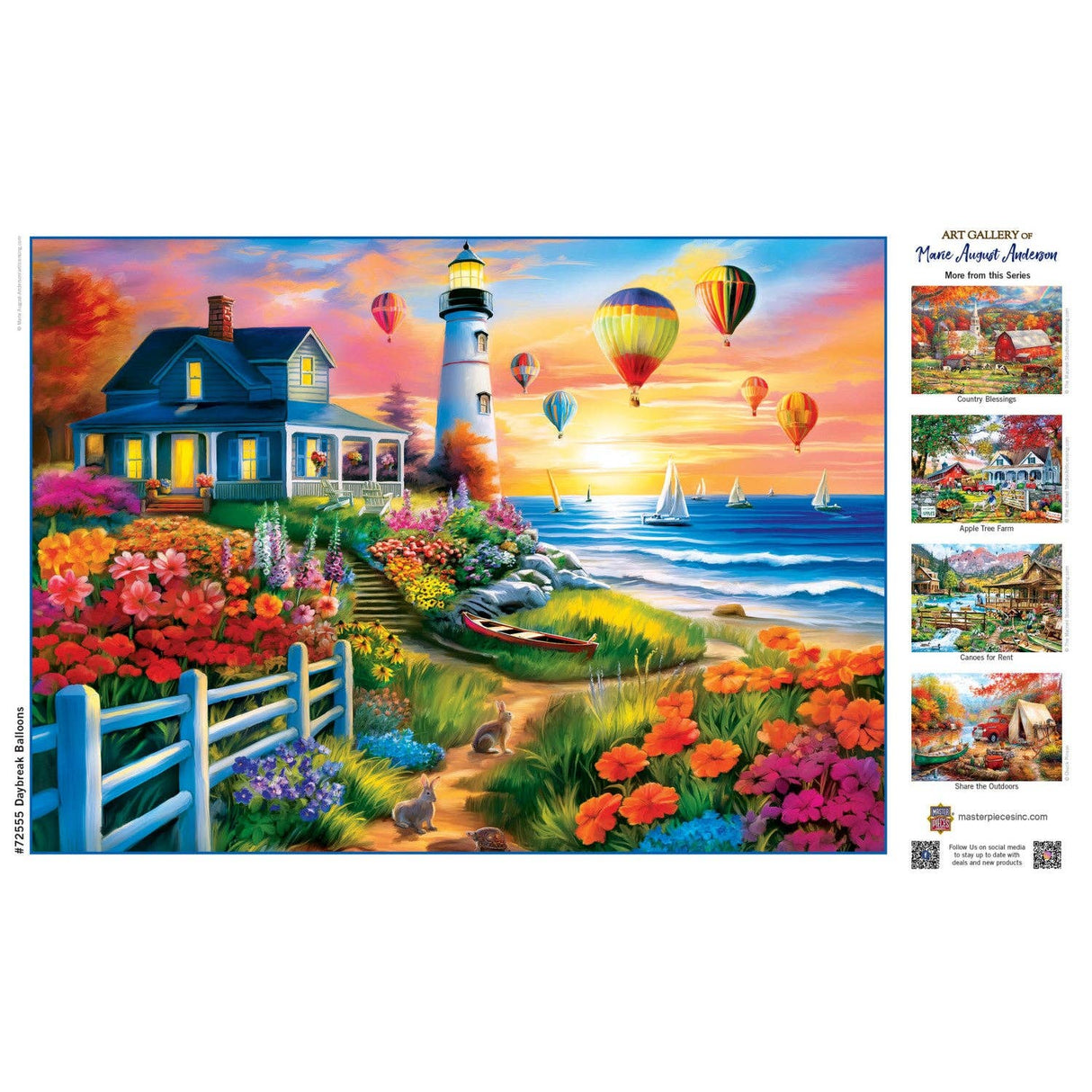 Art Gallery - Daybreak Balloons 1000 Piece Jigsaw Puzzle